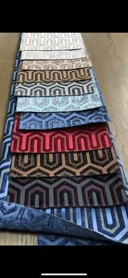 پارچه های شنل ژاکارد مواد مبل تحویل 25 روزه برای دکوراسیون داخلی لوکس