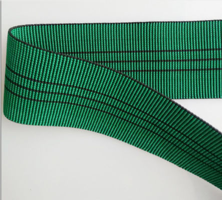 روکش سبز الاستیک پارچه ای بافته شده PP 2 اینچ پلی پروپیلن بافته شده
