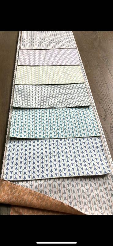 Softness Soft and Comfortable Chenille Sofa Fabric with Knitted Line Fabric